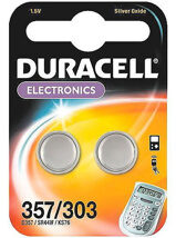 DURACELL PASTICCA 357/303 ARGENTO