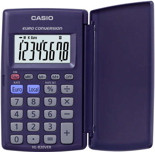 CASIO CALCOL. TASCABILE HL 820VER  #