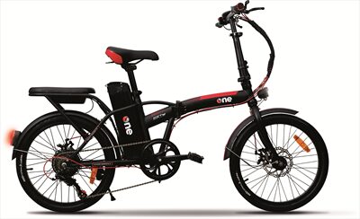ICONE E-BIKE CITY BLACK/RED