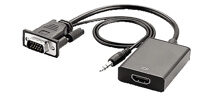 GBC CONVERTITORE VGA/HDMI CON AUDIO