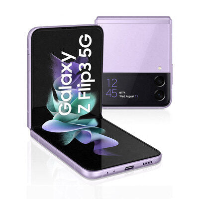 Samsung Galaxy Z Flip3 5G SM-F711B 17 cm (6.7") Android 11 USB tipo-C 8 GB 128 GB 3300 mAh Lavanda