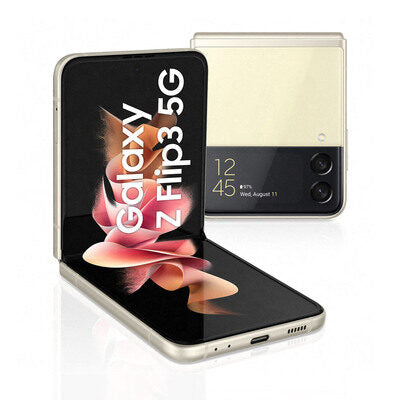 Samsung Galaxy Z Flip3 5G SM-F711B 17 cm (6.7") Android 11 USB tipo-C 8 GB 256 GB 3300 mAh Crema