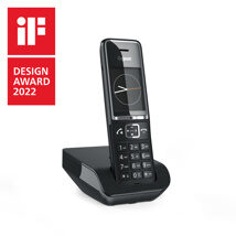 Gigaset COMFORT 520 DECT Telefono Cordless con Vivavoce e Rubrica Nero