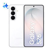 Samsung Galaxy S26 Smartphone AI, 256GB, Processore avanzato, Assistente Foto, Creative Studio, Camera 50 MP, 4300 mAh, White