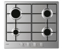 Candy Piano Cottura Idea CHW6BRX Acciaio inox Da incasso 60 cm Gas 4 Fornello(i)