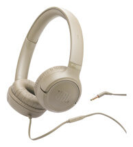 JBL Tune 530 Auricolare Cablato A Padiglione Musica/Giornaliera Beige