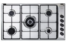 De’Longhi FLA 59 DD piano cottura Acciaio inox Da incasso 86 cm Gas 5 Fornello(i)