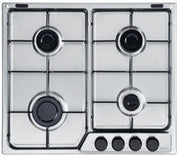 De’Longhi FFA 46 ASV piano cottura Acciaio inox Da incasso 60 cm Gas 4 Fornello(i)