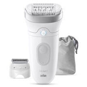Braun Silk·épil 7 epilatore Bianco wet & dry c\test radente
