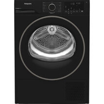 Hotpoint Ariston HPT 94D BBS IT, Capacità 9kg, classe C, colore Black,EasyIron, PetHair Removal | Profondità mobile 60cm