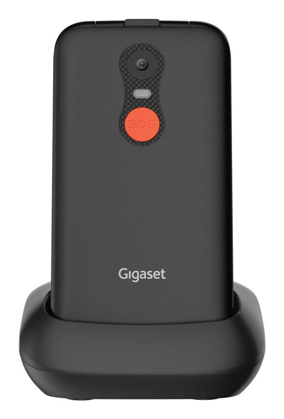 Gigaset GL595 7,11 cm (2.8") 114 g Nero Telefono per anziani