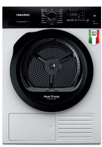 SanGiorgio SDR8I Asciugatrice Caricamento frontale 8 kg Bianco