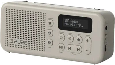 Pure Elan Radio Move Personale Digitale Grigio