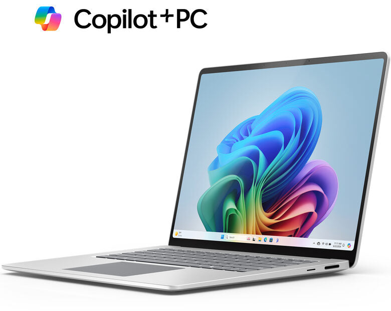 Microsoft Surface Laptop 7 - Copilot+ PC - 15'' touchscreen - Snapdragon X Elite - 16GB RAM - 256GB SSD - Device only - Platinum