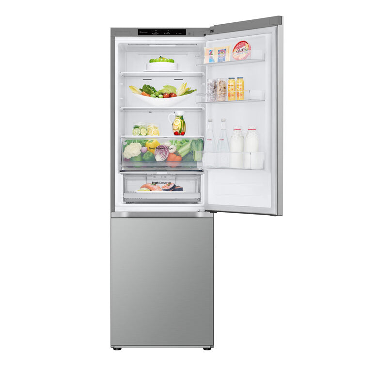 LG GBV3100DPY Frigorifero combinato | Classe D, 344L | Door Cooling, Linear Cooling, Fresh Converter, Smart Diagnosis, No Frost | ArgentoFrigorifero combinato | Classe D, 344L | Door Cooling