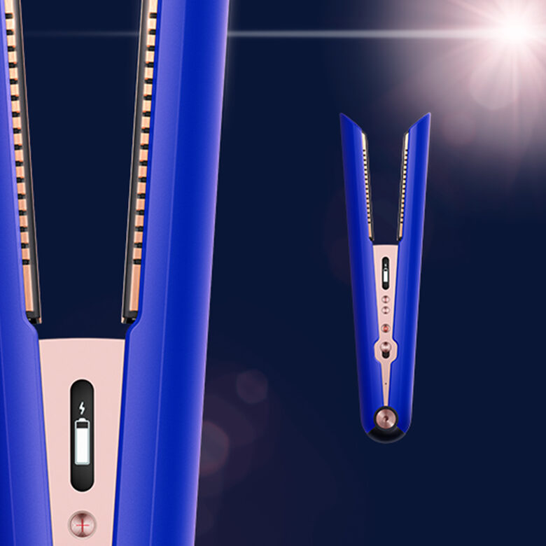 Dyson Corrale Piastra per capelli Caldo Blu 200 W 2,2 m