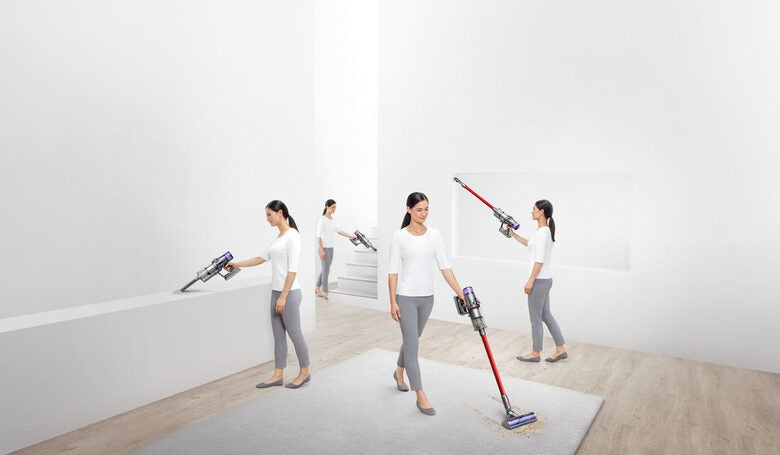 Dyson V11 Absolute Extra aspirapolvere senza filo Nichel, Rosso Senza sacchetto