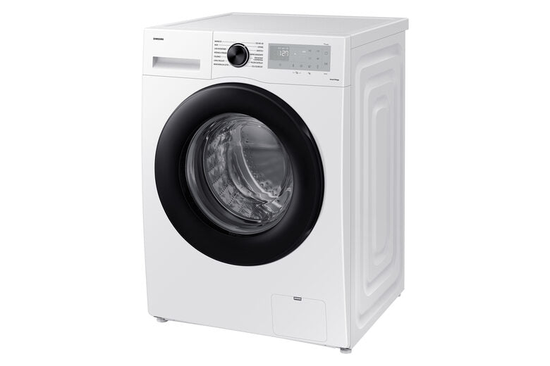 Samsung WW90CGC04DAHET Lavatrice A Libera Installazione 9 Kg, 1400 Giri, Crystal Clean™, SmartThings AI Energy Mode, Ecobubble™, Vapore Igienizzante, Classe A, Bianco