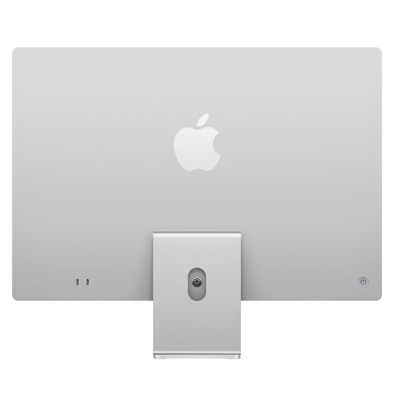 Apple iMac 24"Retina Display 4,5K, Chip M4 con CPU 8‑core, GPU 8‑core, 16GB, 256GB SSD, Argento