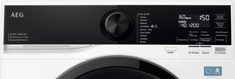 AEG Series 6000 LAVATRICE SLIM 7 KG CLASSE A 1400 GIRI L6SE47A