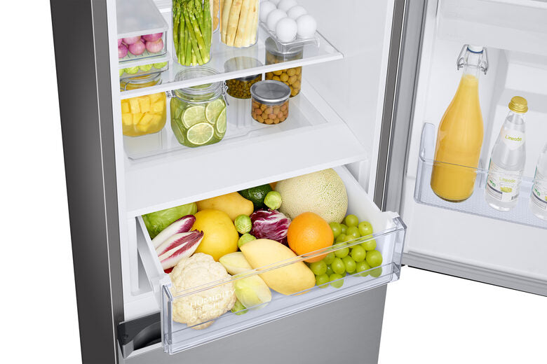 Samsung RB34C672DSA Frigorifero Combinato A Libera Installazione, No Frost, Tecnologia Spacemax™, All-around Cooling, Ecoflex, Classe D, Grafite Metallico