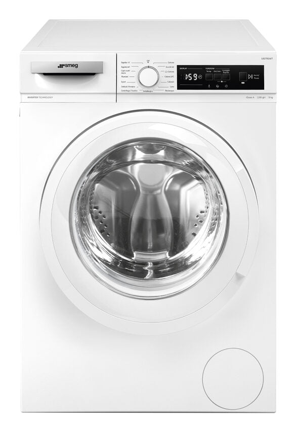 Smeg LB1T92AIT lavatrice Caricamento frontale 9 kg 1200 Giri/min Bianco