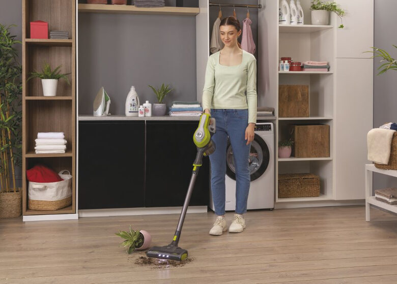 Hoover HF1 HF110H 011 Senza sacchetto 0,9 L 170 W Grigio, Lime