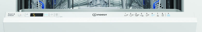 Indesit IN2IFC14BN6, Lavastoviglie 60cm, classe C, 14 coperti, 44dBA