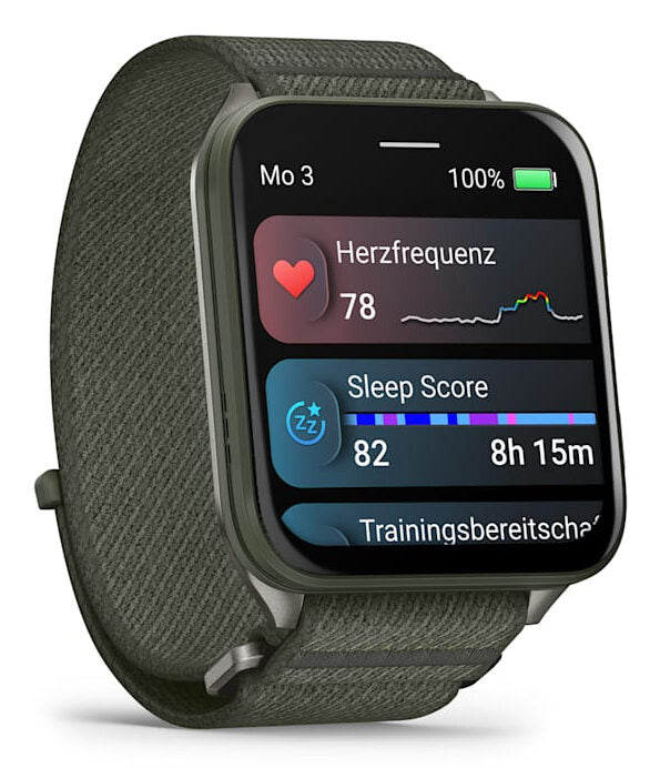 Garmin Venu X1 5,08 cm (2") AMOLED Digitale 448 x 486 Pixel Touch screen Grigio Wi-Fi GPS (satellitare)
