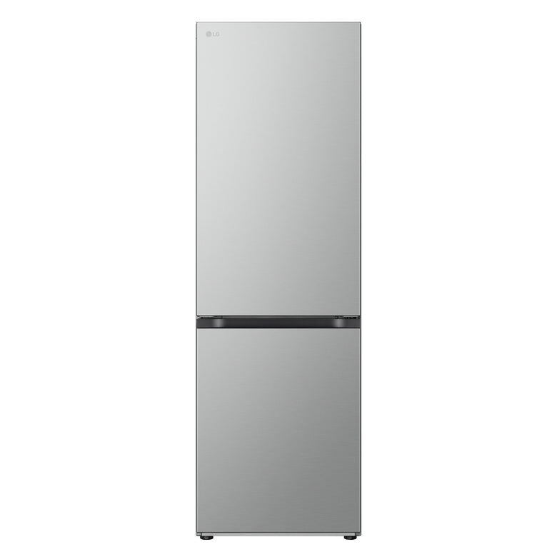 LG GBV21L0EPY Frigorifero combinato, Classe E, 344L, Door Cooling, Smart Diagnosis, Total No Frost | Prime Silver
