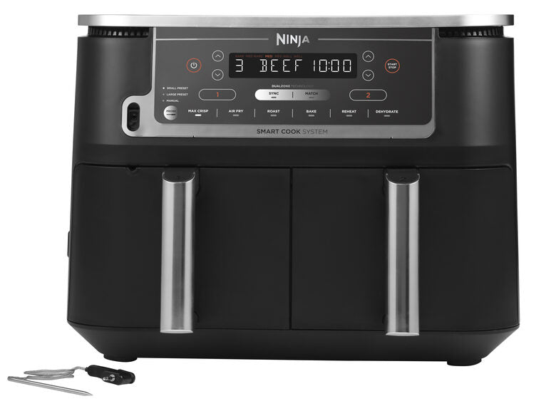 Ninja Friggitrice ad aria Dual Zone MAX PRO da 9,5 L AF451EU
