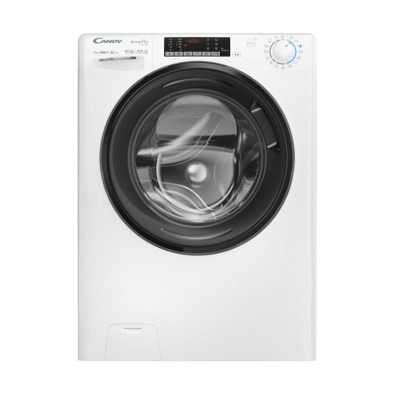 Candy CSO4474TWMB6/1-S Lavatrice A Libera Installazione 7 Kg, 1400 Giri, Smart Pro Inverter, Snap&Wash, Quick&Clean, Classe A, Bianco