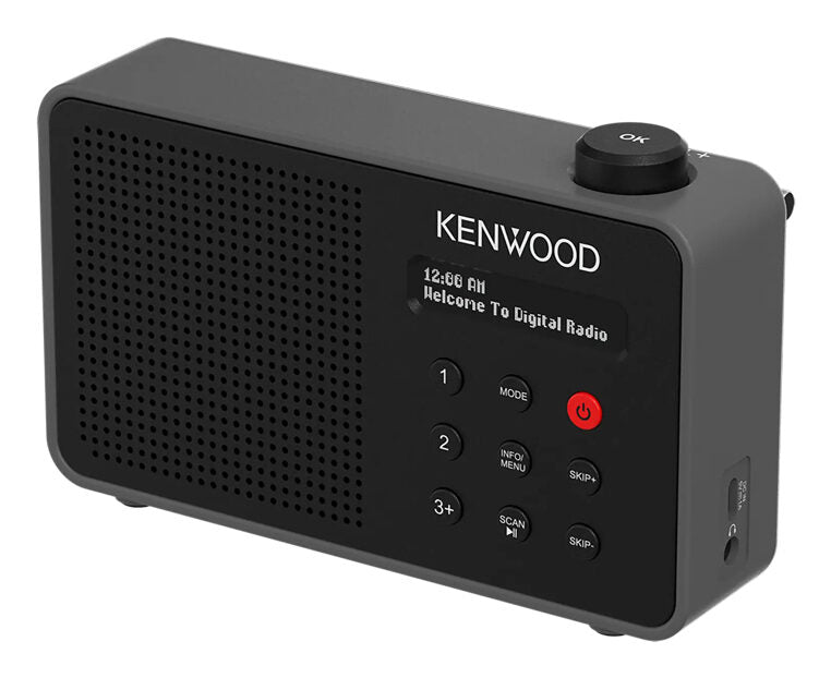 Kenwood CR-M25DAB-B radio Portatile Digitale Nero