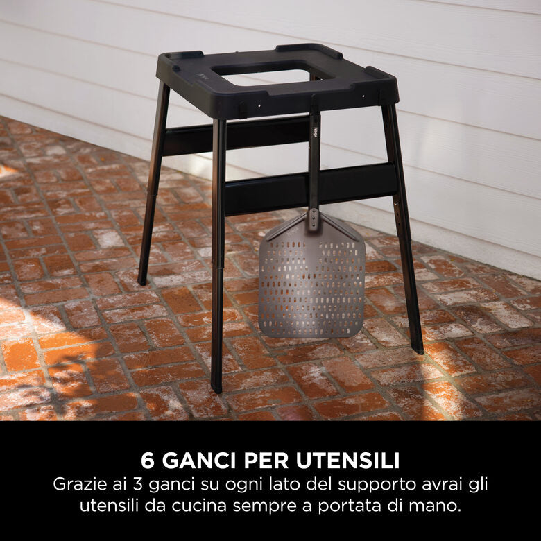 Ninja Tavola laterale e supporto regolabile Woodfire