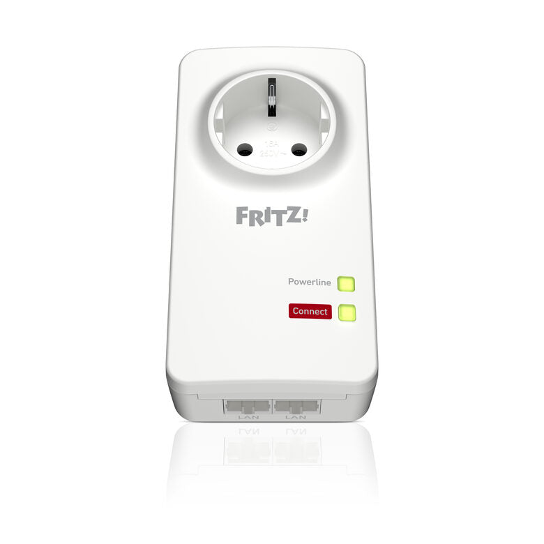 FRITZ!Powerline 1220E 1200 Mbit/s Collegamento ethernet LAN Bianco 2 pz