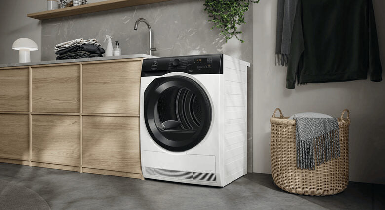 Electrolux EW6H1ZBG8C asciugatrice Libera installazione Caricamento frontale 8 kg Bianco, Nero
