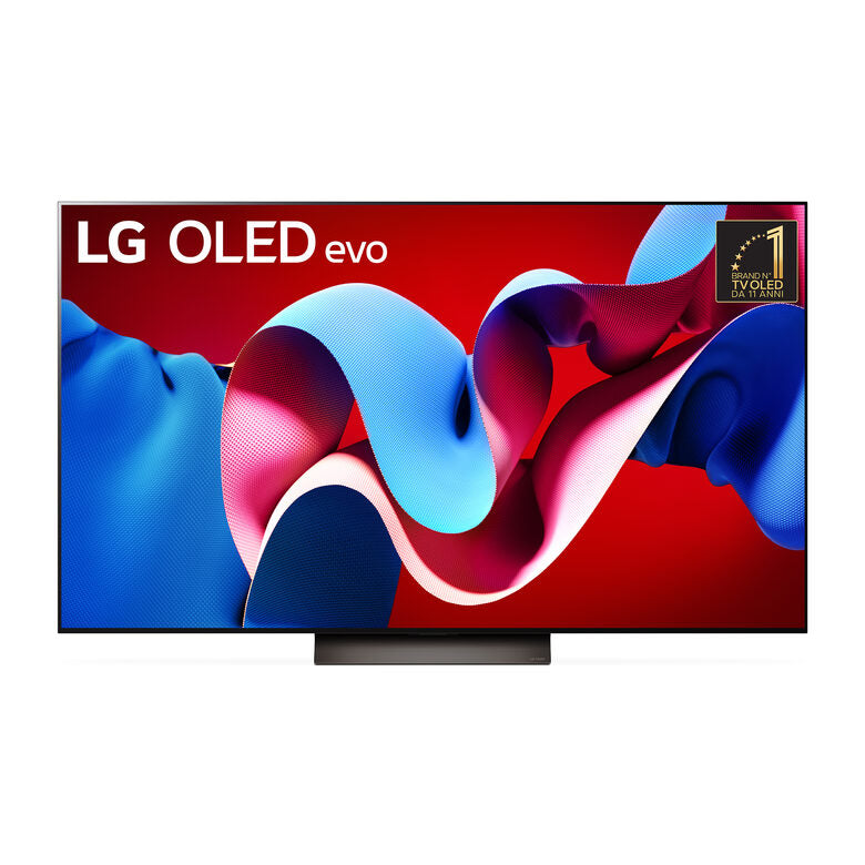 LG Oled55C44LA Televisione Smart TV 55 Pollici Oled Evo 4K Serie C4 Dolby Vision