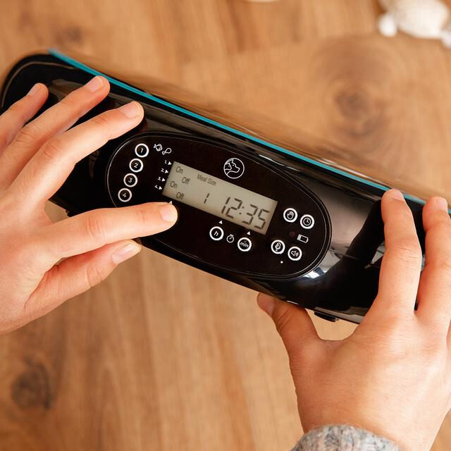 Cecotec Pumba 1600 Purrfect Meal Distributore automatico di cibo per animali con 4 sezioni indipendenti