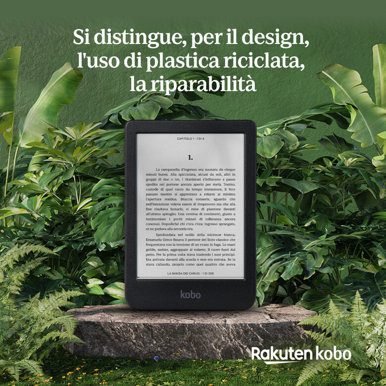 Rakuten Kobo Clara BW lettore e-book Touch screen 16 GB Wi-Fi Nero