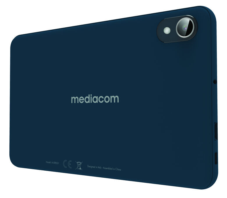Mediacom M-SP8GY tablet Cortex 32 GB 20,3 cm (8") 3 GB Wi-Fi 6 (802.11ax) Android 14 Nero, Blu