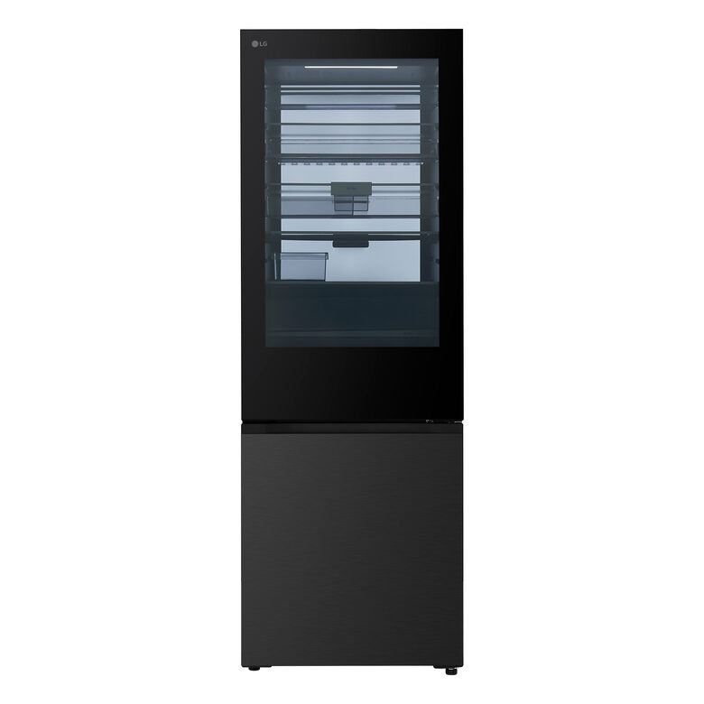 LG GBGW92GCEV Frigorifero combinato 70 cm InstaView Classe C Essence Black Steel