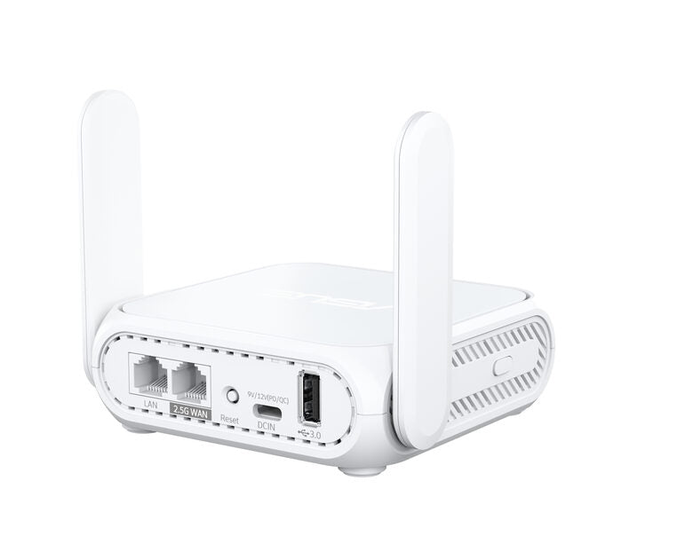 ASUS RT-BE58 Go router wireless 2.5 Gigabit Ethernet Dual-band (2.4 GHz/5 GHz) Bianco
