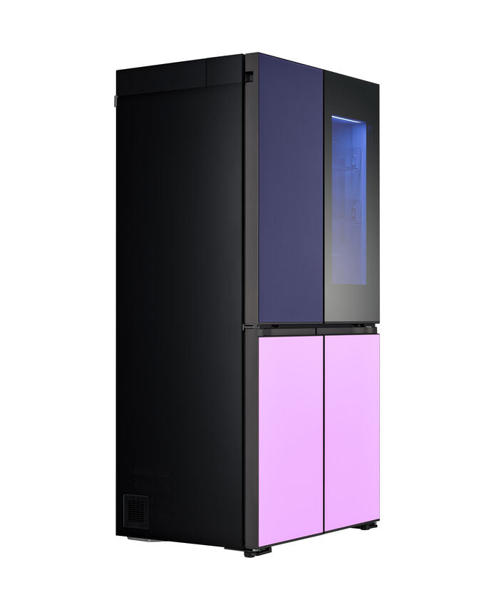 LG InstaView MoodUP GMV960NNME Frigo multidoor , Classe E, 617L , Colore personalizzabile