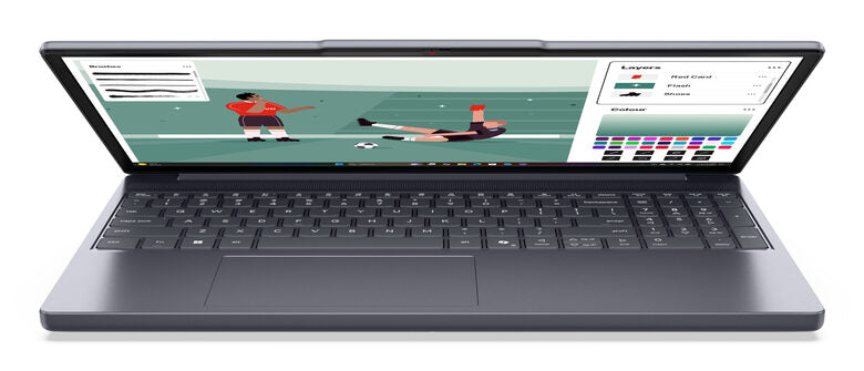 Lenovo IdeaPad | Notebook Slim 3 | Display 15.3'' WUXGA (1920x1200) | Processore INTEL Core 3 304 | Memoria RAM 8GB | Memoria SSD 256GB | Scheda grafica Integrata | Sistema Operativo WINDOWS 11 HOME | LUNA_GREY | Caricatore NON incluso