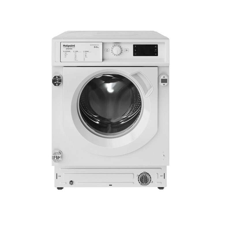 Hotpoint BI WDHG 861484 EU lavasciuga Da incasso Caricamento frontale Bianco D