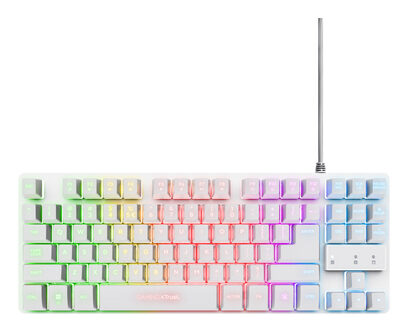Trust 25795 tastiera Mouse incluso Gaming USB QWERTY Italiano Bianco