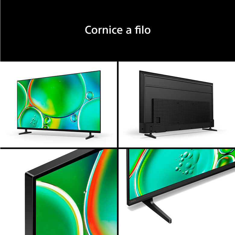 SONY Smart TV LED 75" BRAVIA 2 II S25M2 4K UHD Wi-Fi Nero