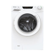 Candy Ultra Hygiene Ultra, Lavatrice Carica Frontale 8 KG, 10% più efficente della classe A, 1200 giri, Bianco, Inverter, Wi-Fi, Ciclo Igiene, HE 1284TWM6/1-S