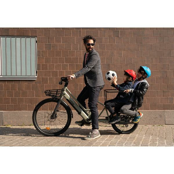 Nilox Cargo eBike C3 Nero, Verde Alluminio 69,8 cm (27.5") 24 kg