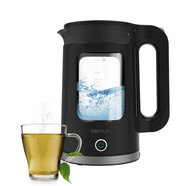 Cecotec Thermosense 330 Glassy bollitore elettrico 1,7 L 2200 W Nero